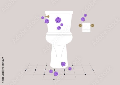 Exploring the hidden world of toilet bacteria and their unexpected presence in everyday bathrooms
