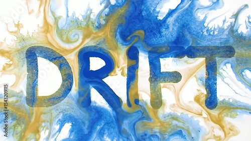 Abstract animation: word 