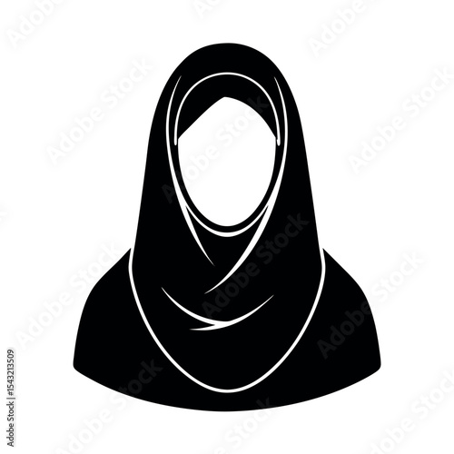 hijab muslim woman icon