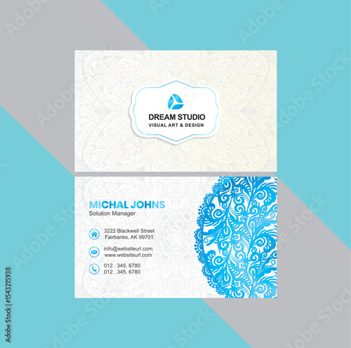 Modern Business card design template