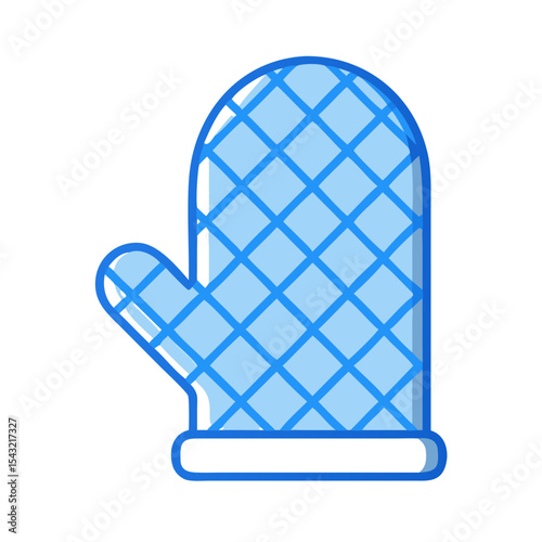 Oven mitt icon 