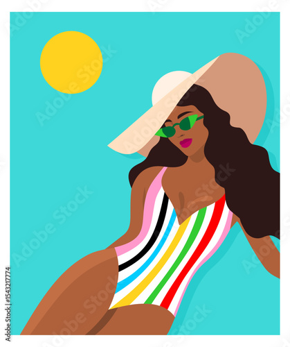 Woman under the sun