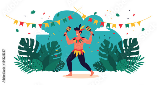 Celebrating Cultural Heritage Rhythms of Festive Season with Traditional Music and Joy