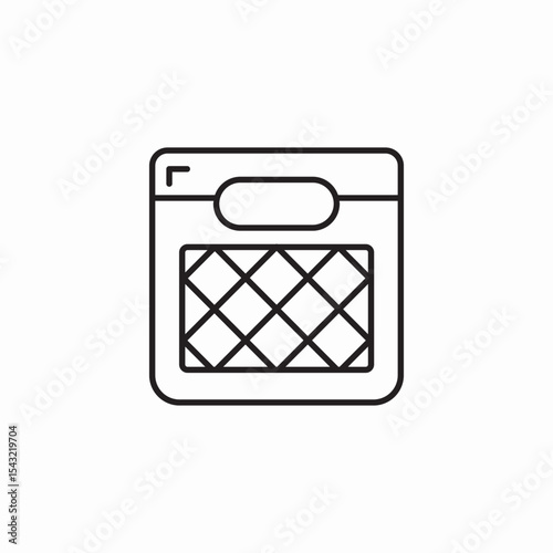 surface handle icon sign vector