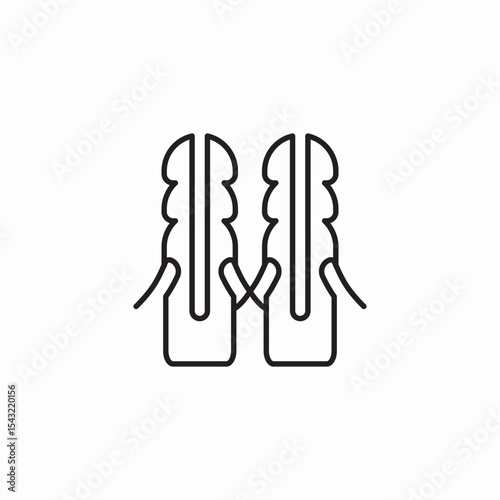 wall plug icon sign vector