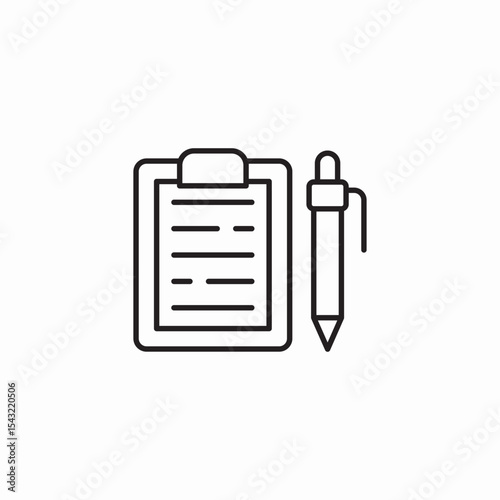 writing base icon sign vector