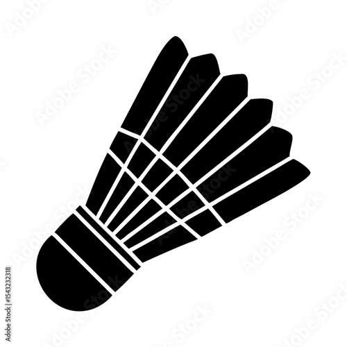 Shuttlecock for badminton icon 