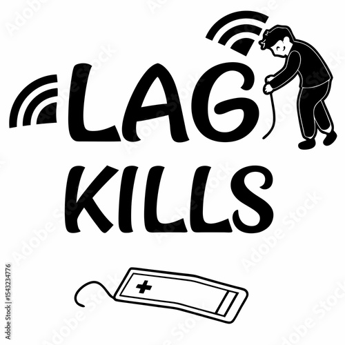 Lag kills wifi internet connection problem