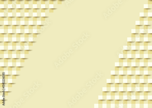 凸凹折り目風ブロックの背景B_2