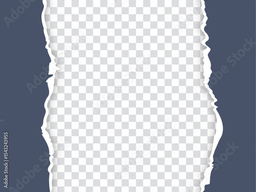 Blue Torn paper design on transparent background. Containing paper, torn, blue, design, transparent, background, ripped, sheet, texture, white, overlay, element, isolated, border, frame and more.