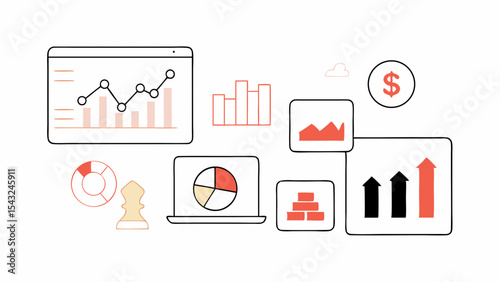 Modern Medical & Healthcare Outline Icons – Broken Line Style Vector Pack.
