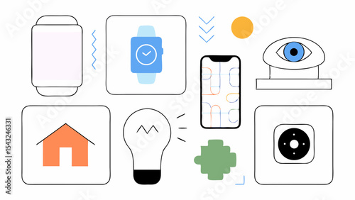 Modern Medical & Healthcare Outline Icons – Broken Line Style Vector Pack.