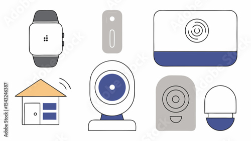 Modern Medical & Healthcare Outline Icons – Broken Line Style Vector Pack.