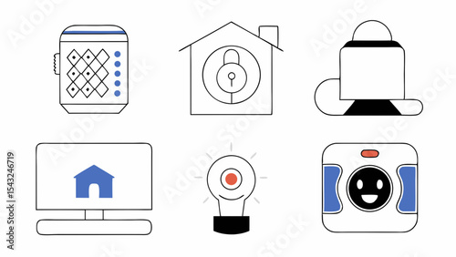 Modern Medical & Healthcare Outline Icons – Broken Line Style Vector Pack.
