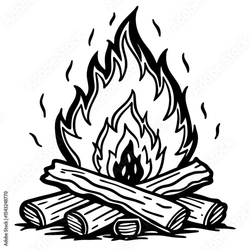 vector fire flames