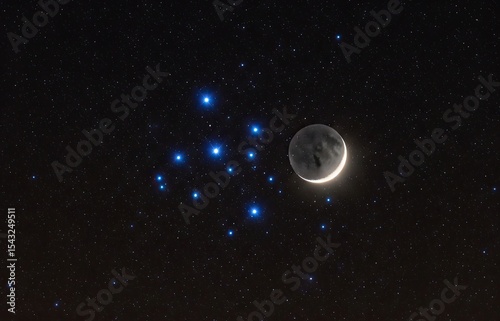 Lunar Embrace of the Seven Sisters