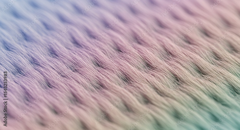 Obraz premium Abstract pastel fiber texture close up with soft lighting and shallow depth of field