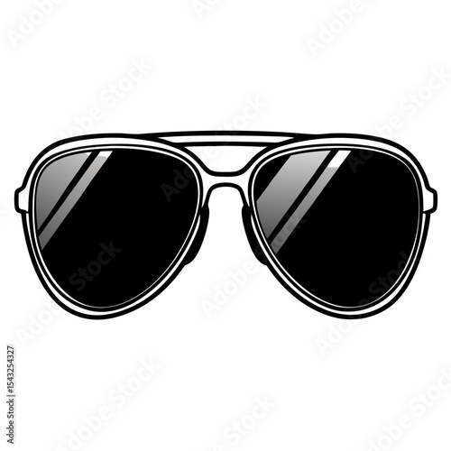 sunglasses isolated on white