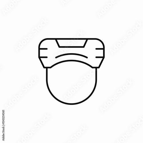 augmented reality gadget icon sign vector
