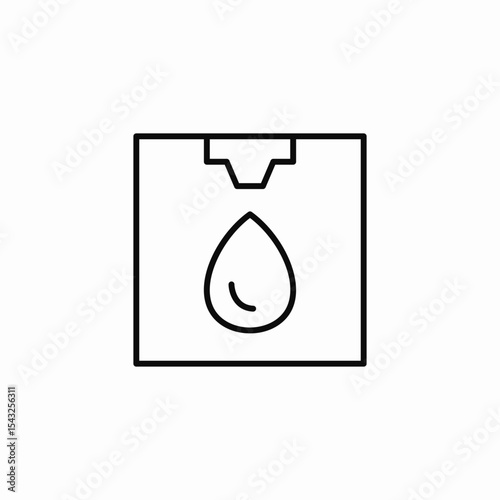 fridge cooler icon sign vector