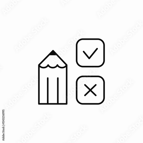 note options icon sign vector