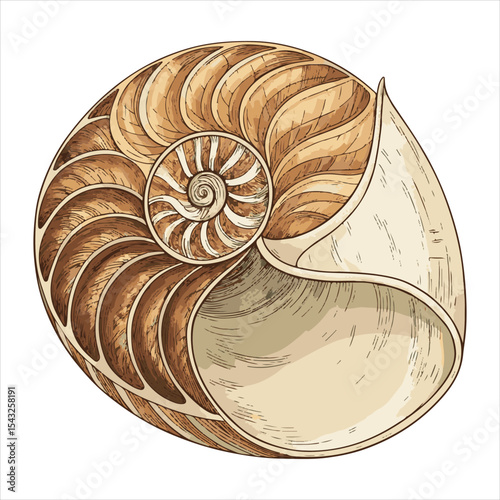 Conch Shells Vector