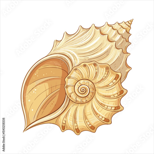 Conch Shells Vector