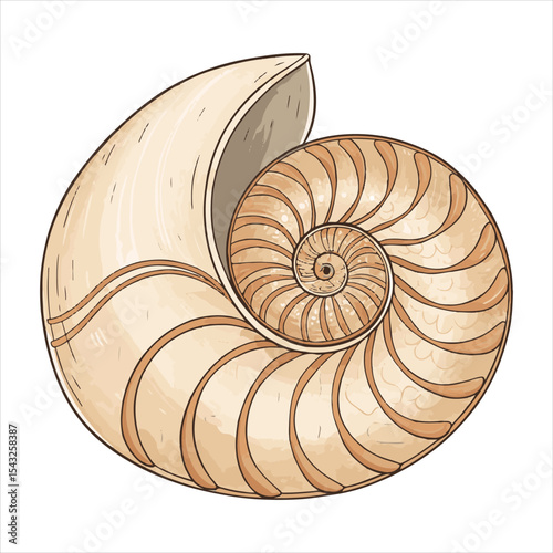 Conch Shells Vector