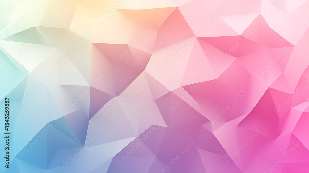 Obraz premium Colorful geometric polygonal pattern.