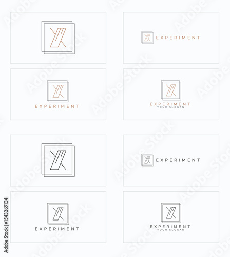 Luxury Vintage Logo Alphabet Set – Monogram Letter Badges with Floral Ornaments and Elegant Frames

