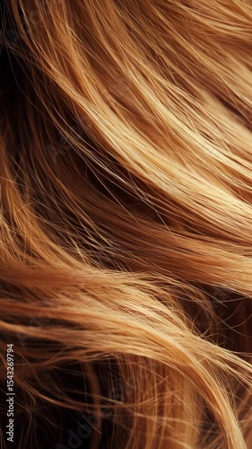 Animation of closeup hair