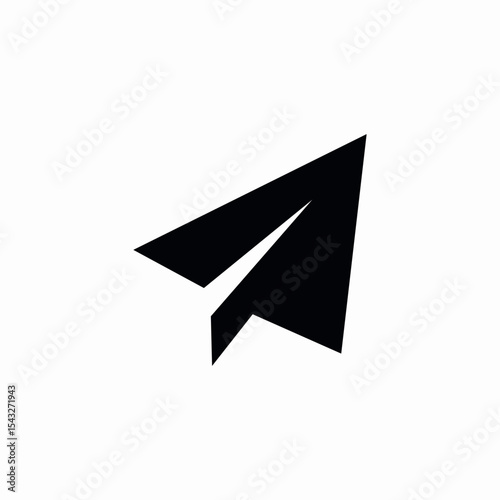 flying shuttle icon sign vector