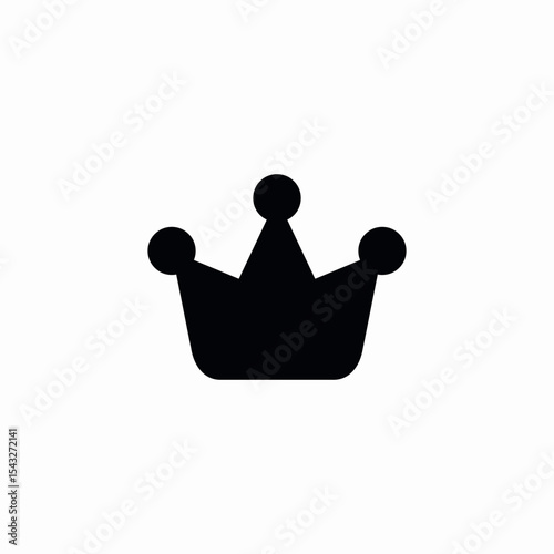 head crown icon sign vector