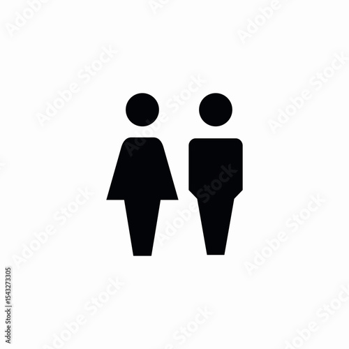 wc space icon sign vector