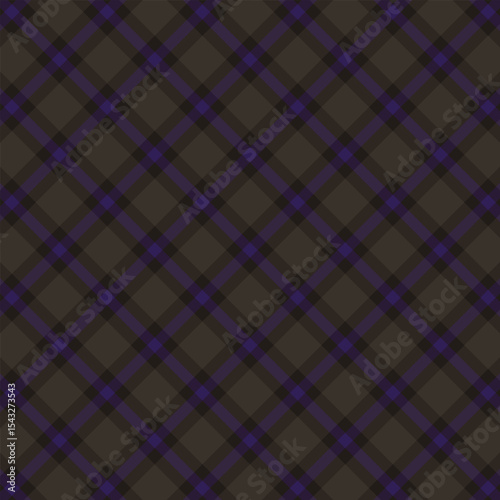 purple dark brown scottish tartan plaid checkered stripes flannel pattern background suitable for textile print