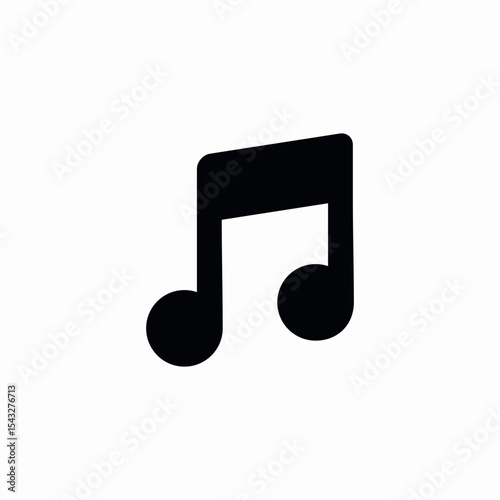 music note icon sign vector