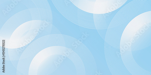 Abstract minimalist banner background  pastel colorful  blue and white gradations art modern simple nice