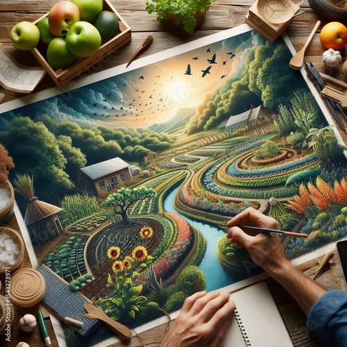 Permaculture Designing habitats promoting biodiversity