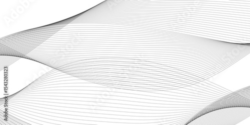 Abstract black glowing wave lines background. Digital frequency track equalizer. Abstract frequency sound wave lines and technology curve lines background.	