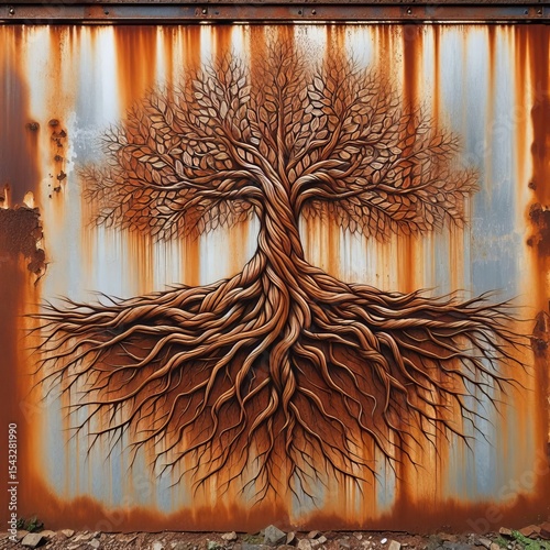 Rusted Roots creating a blende