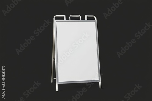 A Frame Sign Board Sandwich Board Sidewalk Sign photo