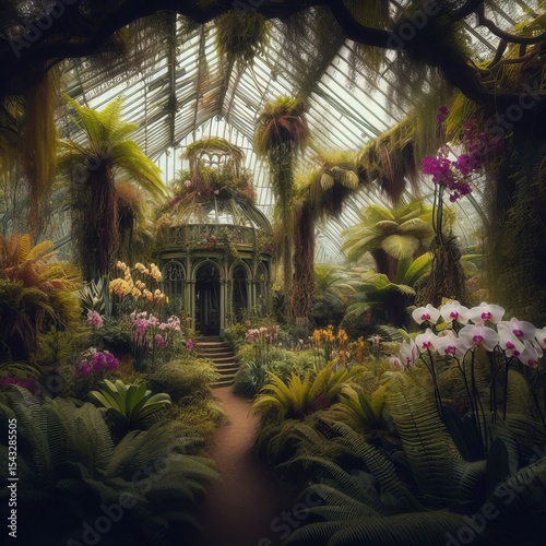 The Sylvan tangled twisting vines