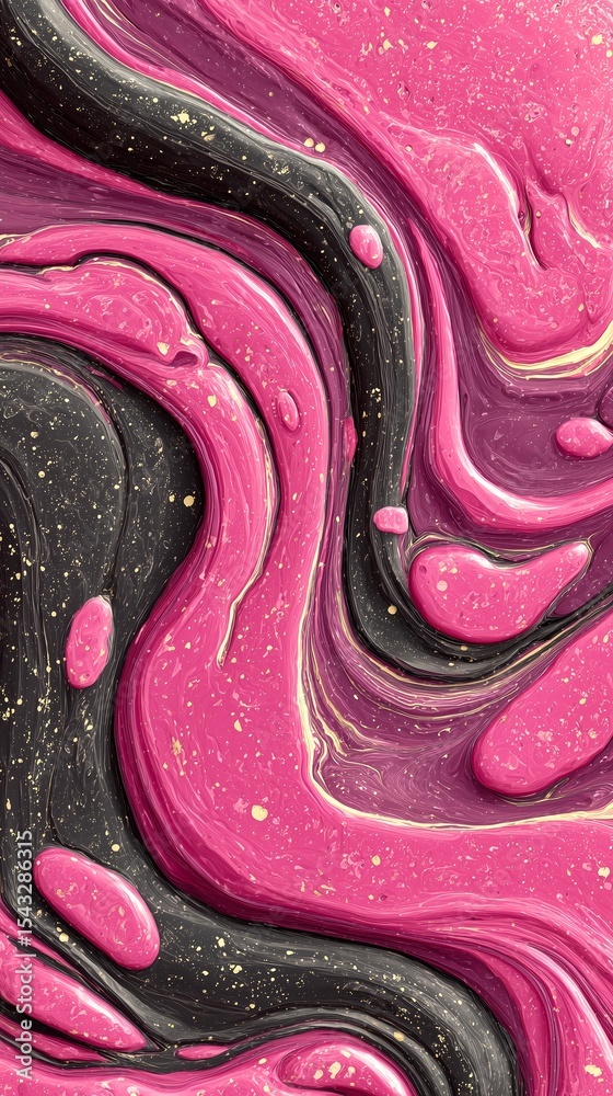 Obraz premium pink nail polish