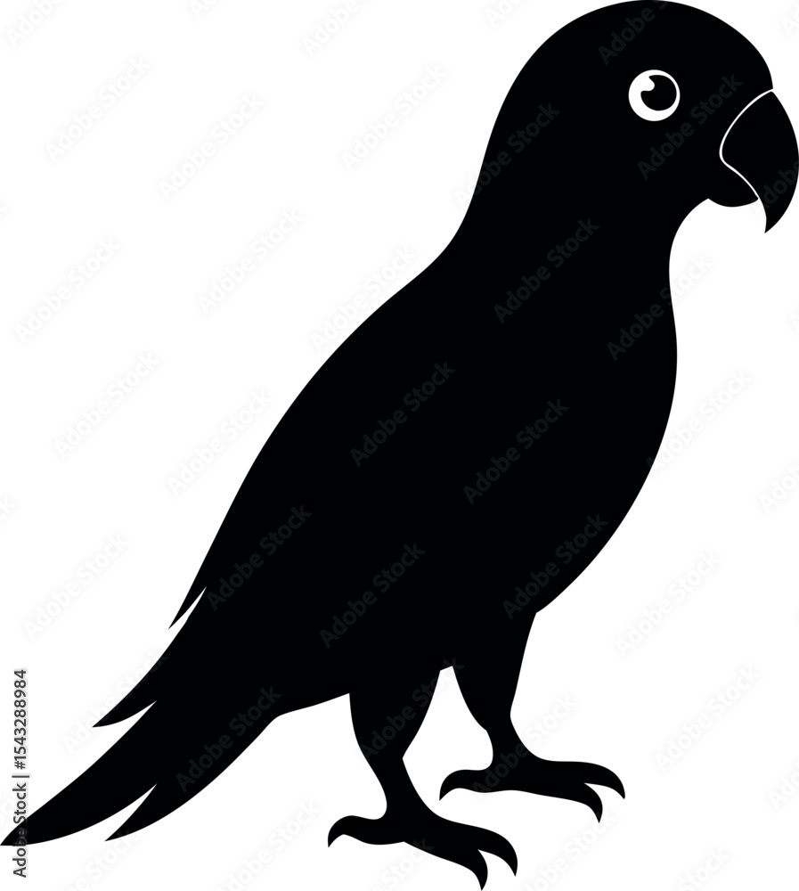 Fototapeta premium parrot icon