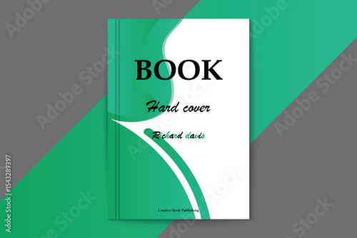Vector creative and modern book cover design template