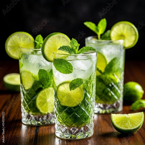 mojito in a glass