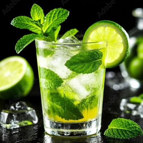 mojito in a glass