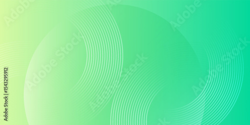Modern Gradient Circles Abstract Background