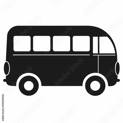 vector illustration of a bus