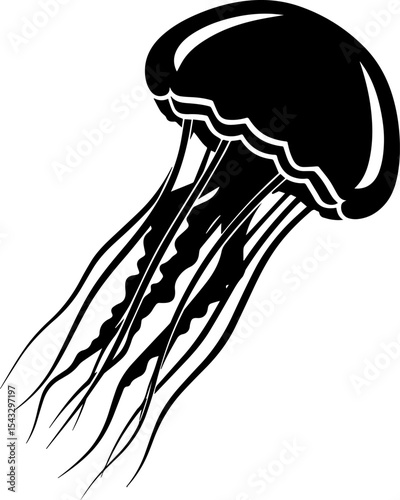Jellyfish Silhouette